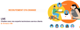 Recrutement CFA Orange