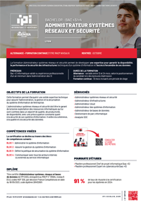 Brochure IPI Lyon Administrateur Systèmes Réseaux et Sécurité