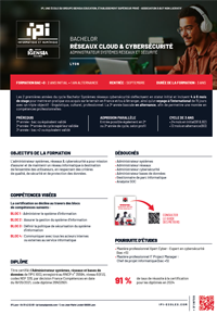 Brochure IPI Lyon : Réseaux Cloud & CyberSécurité